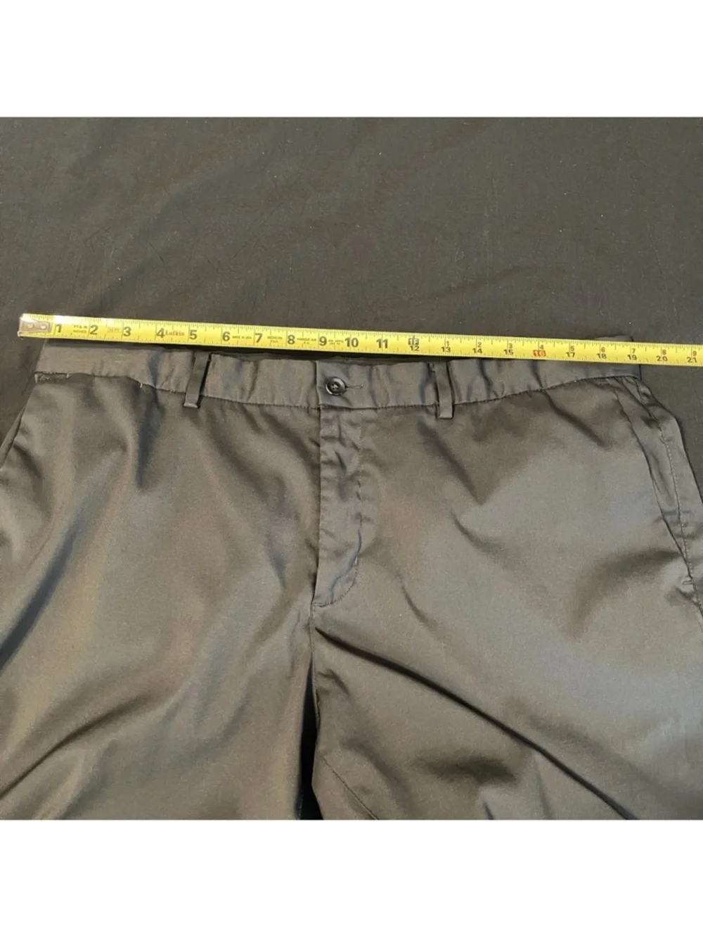 Nike Golf Pants Men 38x30 Black Dri-FIT Standard Fit Stretch Tech - Picture 5 of 7